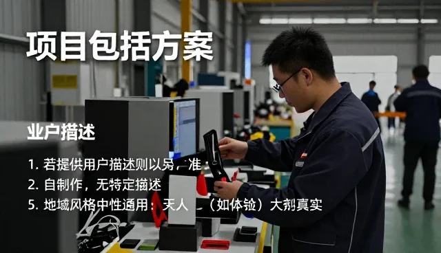 项目包括方案提升技术推广等服务水平